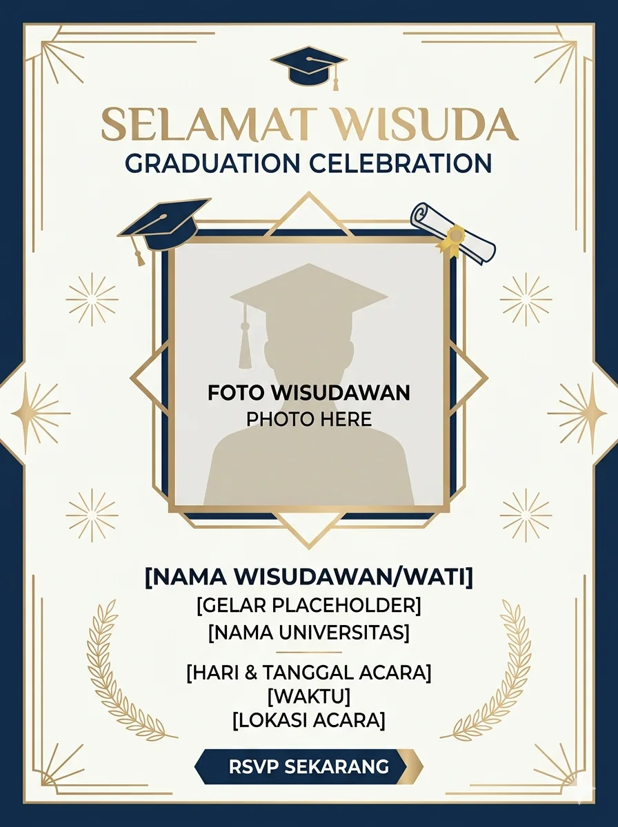 Preview Wisuda Elegant Navy